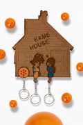 Llavero Dragon Ball — Kame House madera grabada